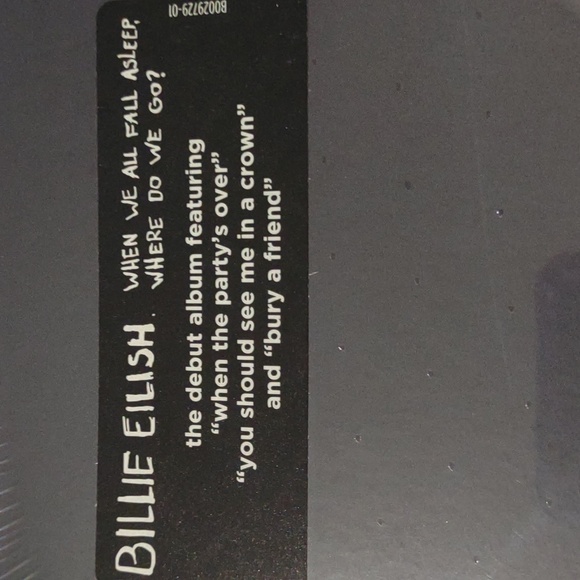 Billie Eilish "When We All Fall Asleep Where Do We Go" Vinyl LP - Picture 7 of 7